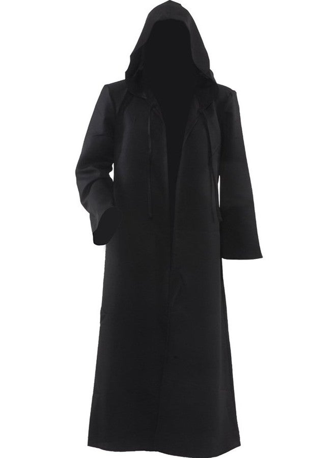 Cosplaysky Men's Cosplay Cloak Robe Costume Halloween Tunic Hooded Uniform - Image 1